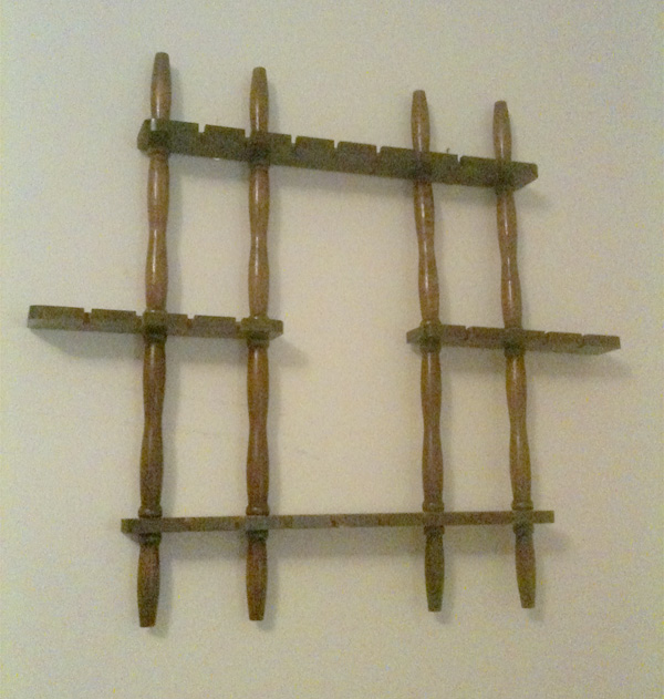 DIY scarf hanger, scarf, rack, display, organizer
