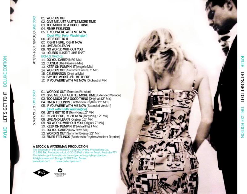 Kylie Fanmade Art Let's Get To It Deluxe Edition