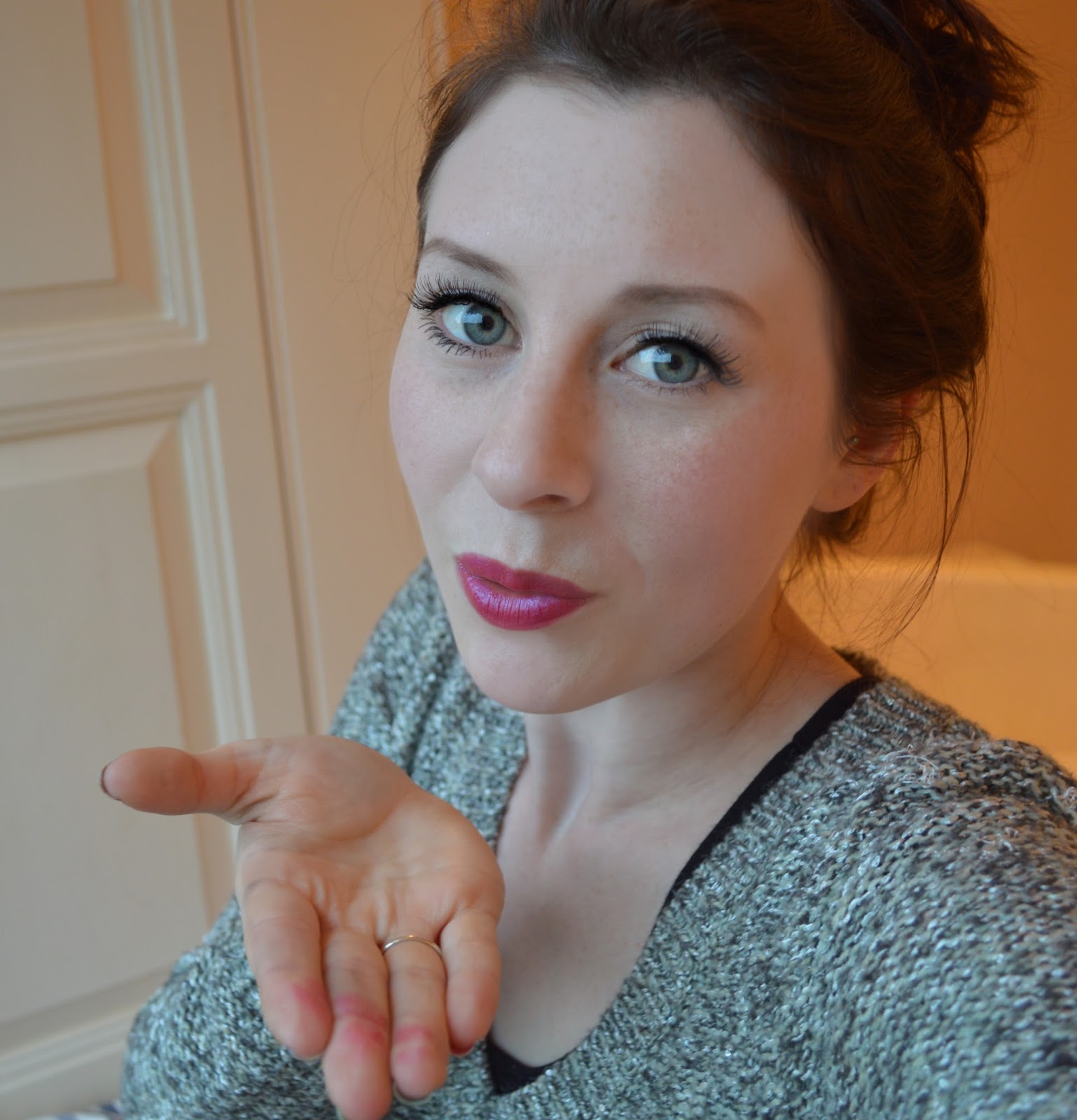 Me Me Me Berry Crush and Morello Silk swatches and review