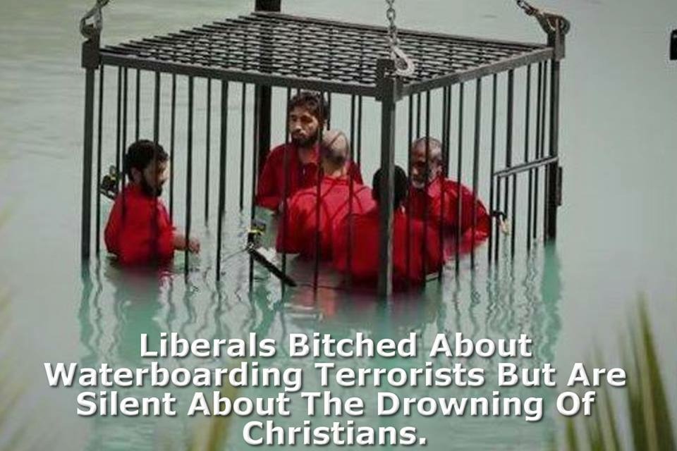Blue's Blog Waterboarding hypocrisy...