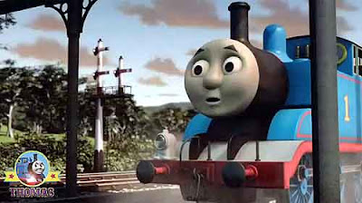 Steam train Thomas tank gains knowledge of locomotive engines transported by ship to Sodor Island