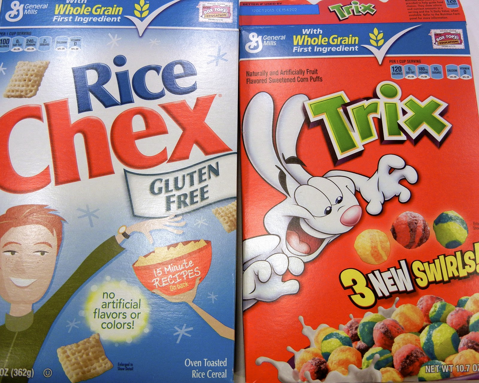 Sugar Swings! Serve Some Trix and Chex Cereal Treats