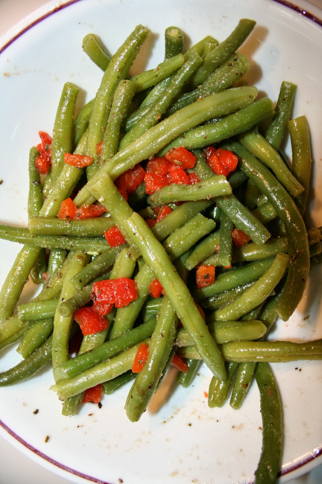 ItalianFusion Green Beans with Garlic & Tomatoes