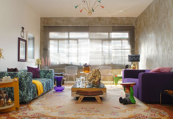 ACHEI ISSO POR AÍ: Decoração: salas e suas persianas.