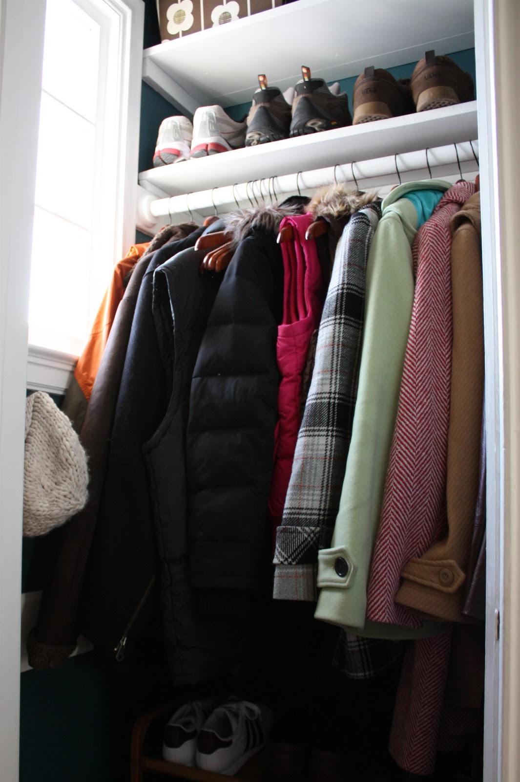 Russet Street Reno Our closet is full of coats again