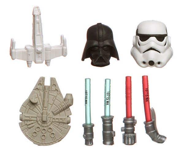Gomas de Star Wars con mostrador | La Guarida Geek