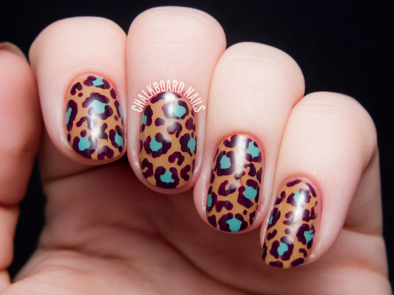 Leopard Print Nail Wraps - wide 7