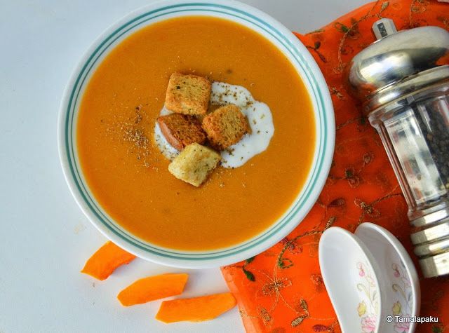 Moong Dal - Pumpkin Soup