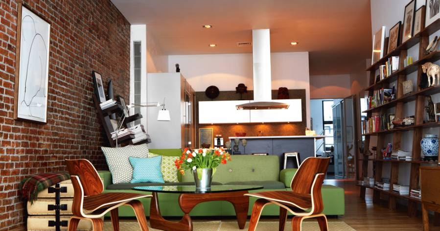 Die-Wohngalerie: Eames Designklassiker in stilsicherer Umgebung