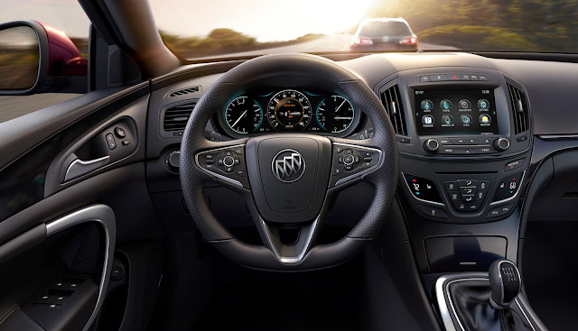 2016 Buick Regal GS interior Interior view of 2016 Buick Regal GS
