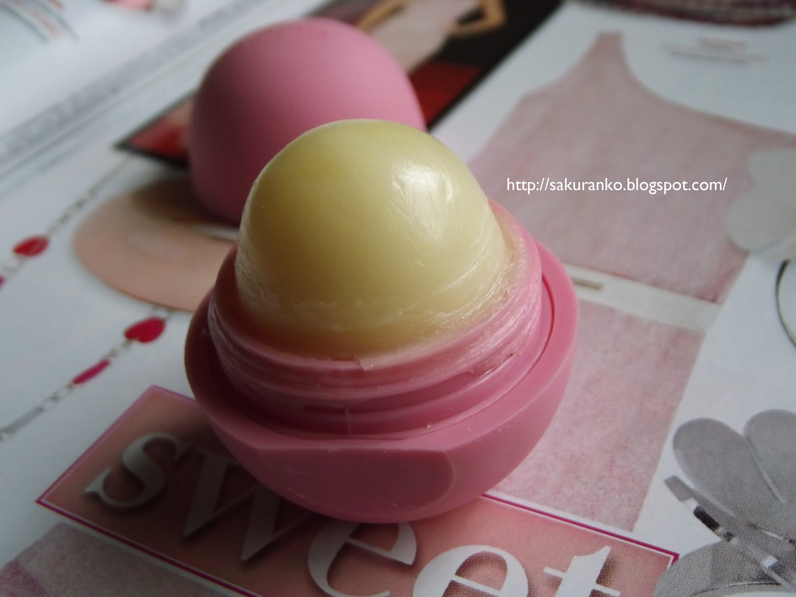 Sakuranko EOS Lip Balm "Strawberry Sorbet"