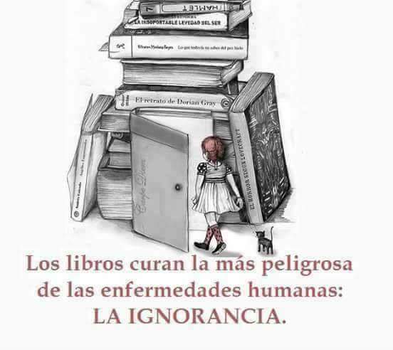 Los libros...