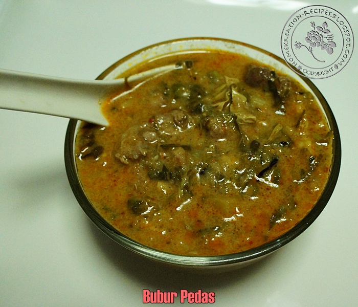 Homekreation Kitchen Corner Bubur Pedas Again2 Menu First Ramadhan