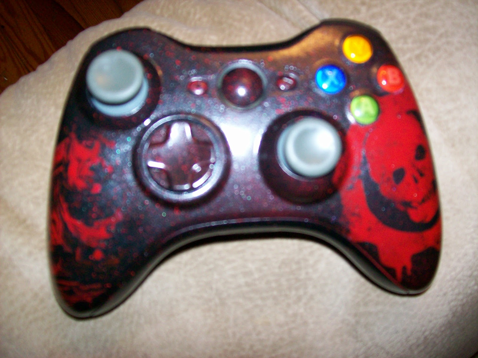 Airbrush Master Xbox 360 faceplates and controllers