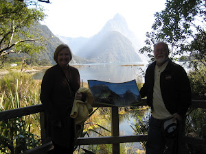 Linda and Bob at Milford Sound