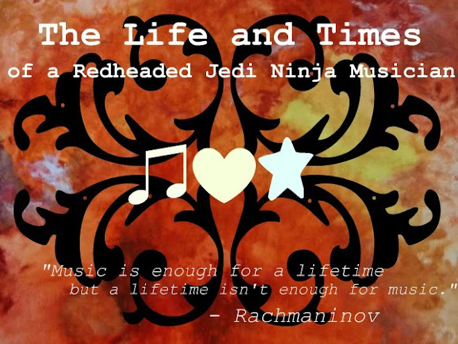 The Life and Times of a Redheaded Jedi Ninja Musician