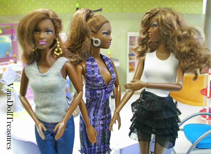 Fashion Dolls at Van's Doll Treasures February 2015