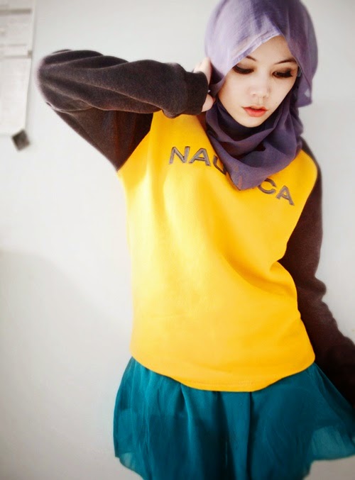 sporty hijab style