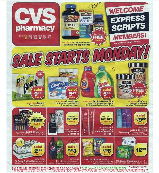 CVS Deals 12/26/2011 12/31/2011 NorCal Coupon Gal