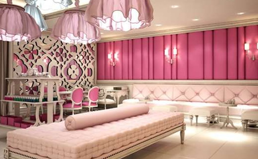 Kandeej.com: the hello kitty salon...yes it's true. Inspiration Salon Furniture