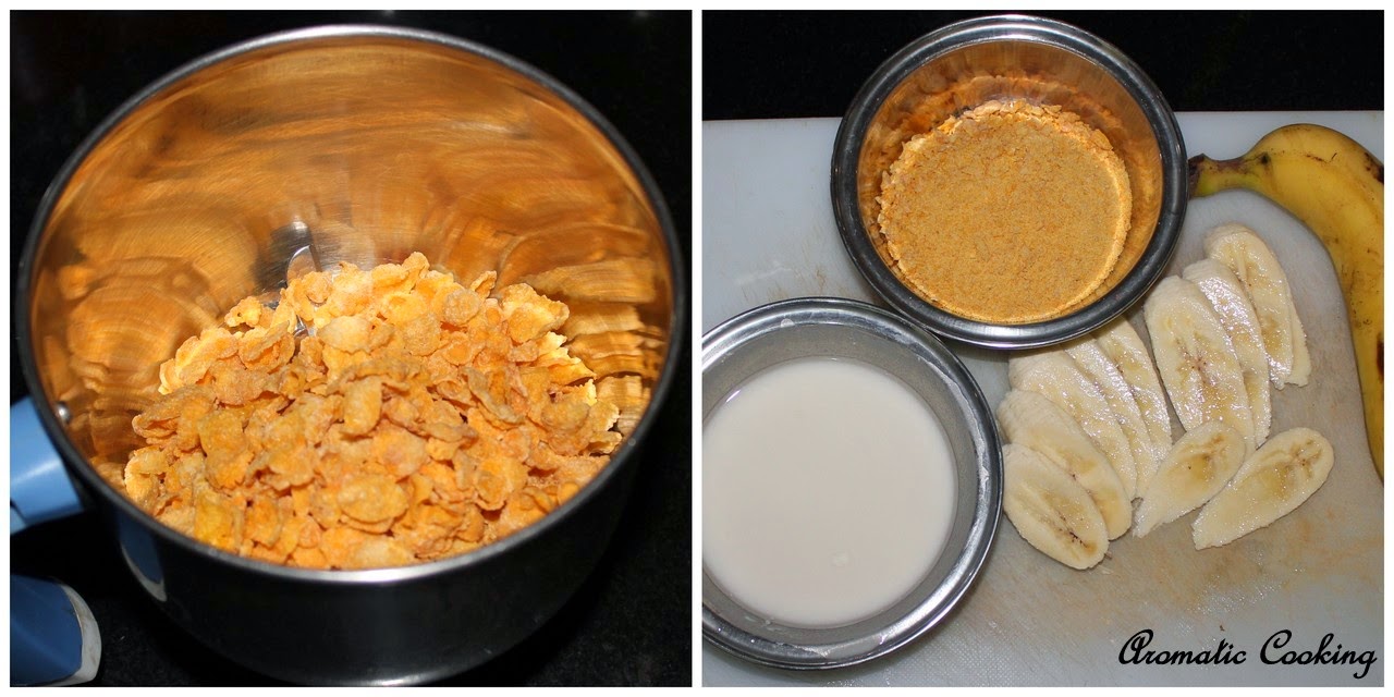Aromatic Cooking Corn Flakes Crusted Bananas