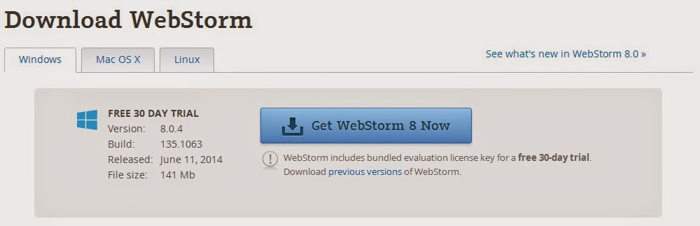 Webstorm license key