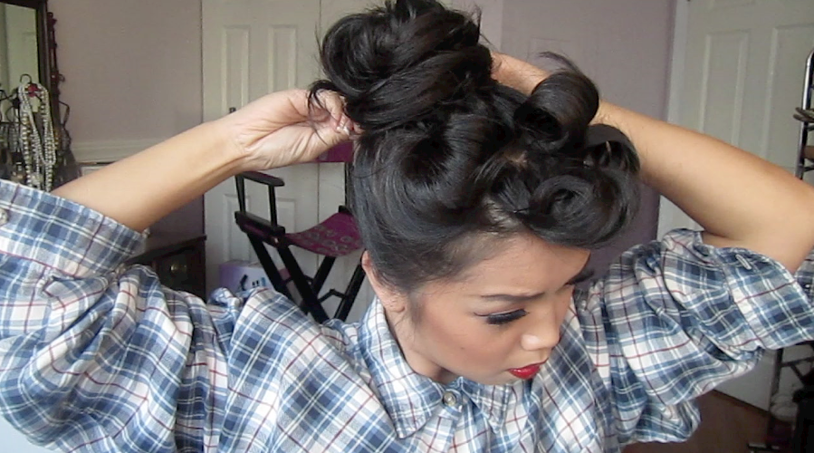 Chola Hairstyle...