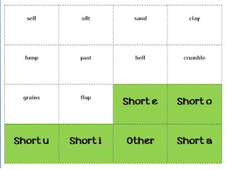 Please Feed the Animals...: Short Vowel Review...