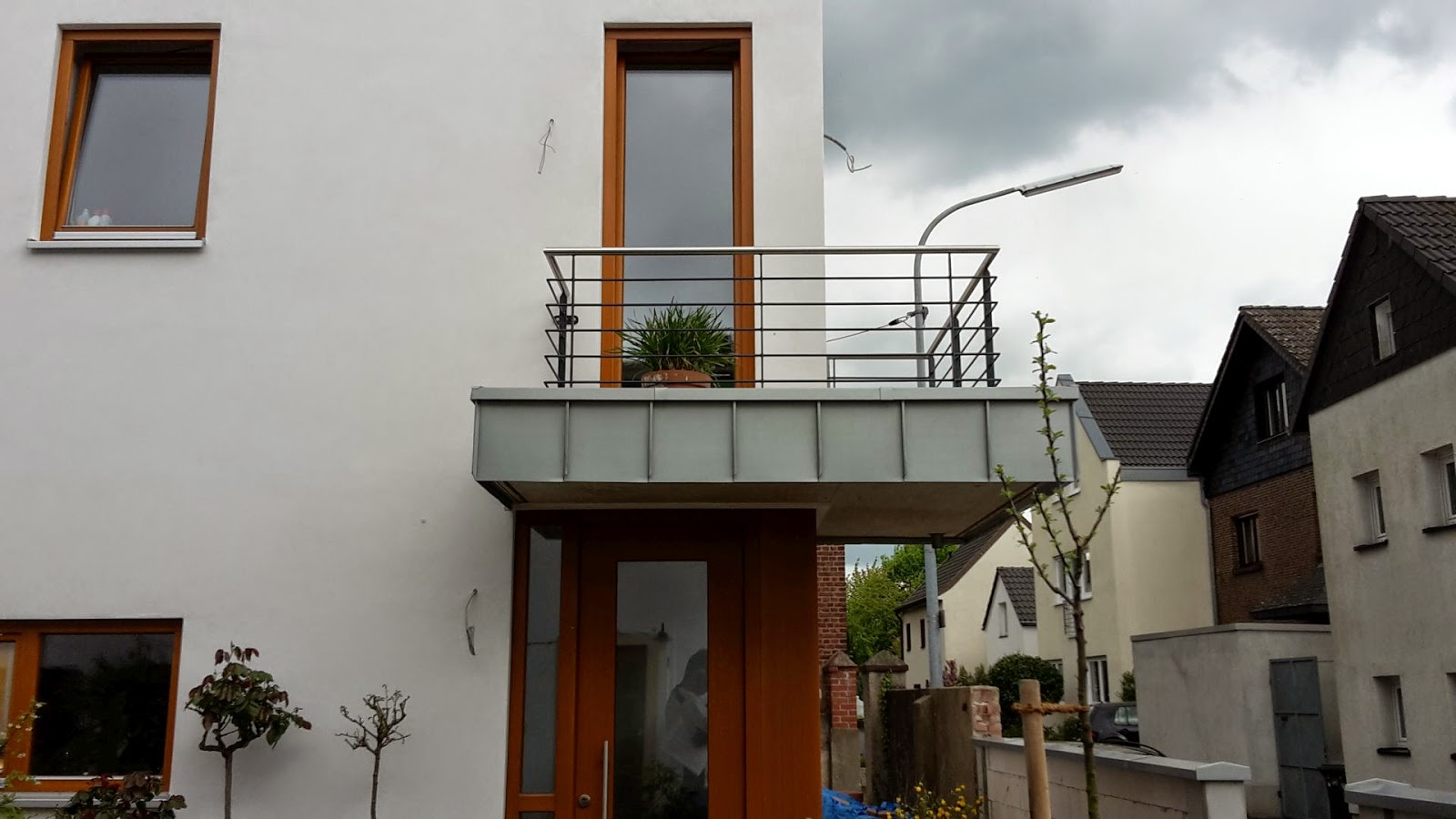 Gelander Terrasse Fenster Lichtschacht Frobel Metallbau