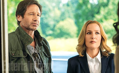 David Duchovny and Gillian Anderson in The X-Files Revival