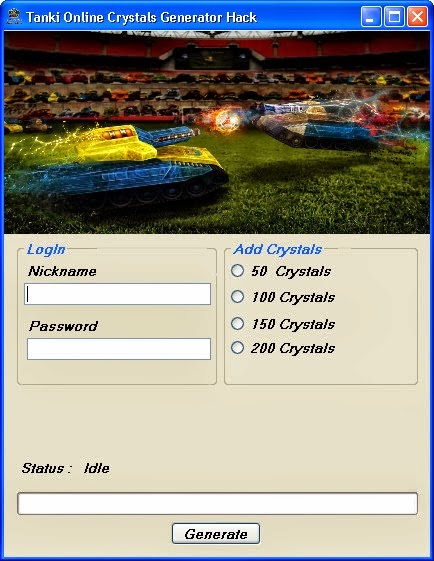 download generator hack game online crystals