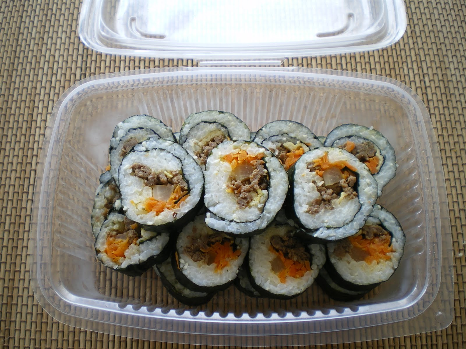 Shelly's Kitchen Kimbap Korean Rice Roll
