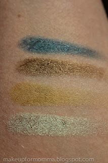 bareMinerals The Wild Thing Swatches Sensational, Icon, Elitist, Controversy