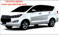 Toyota Inova for 6 People. Agus Bali Trip also has Travel only 65 USD for 10 hours