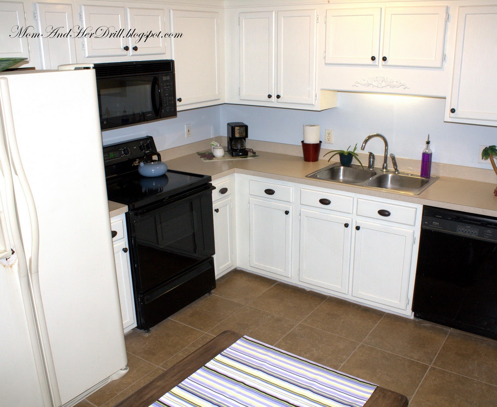 Debbie's Kitchen Reveal! Mom and Her Drill