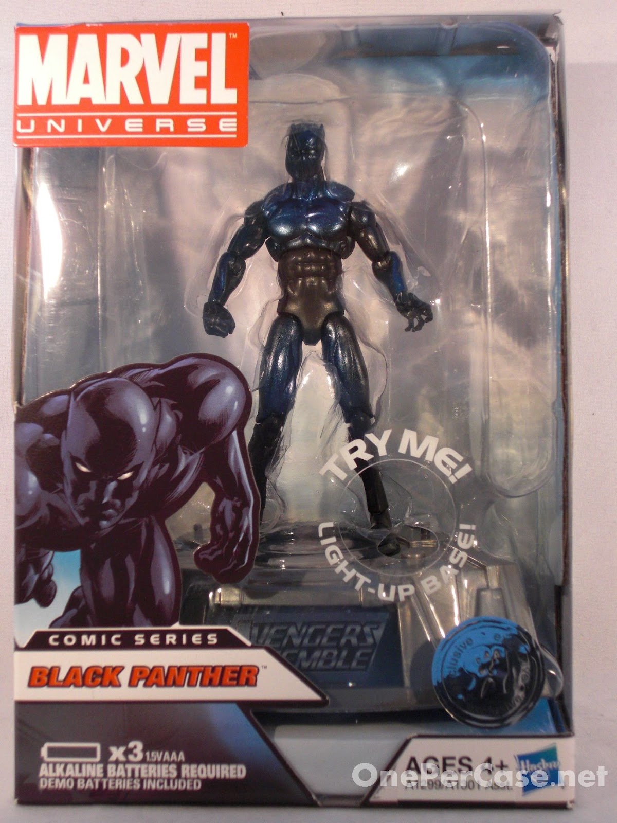 One Per Case: Marvel Universe Avengers Light-Up Base Wave 2 - Black Panther
