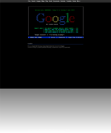 Google BBS Terminal