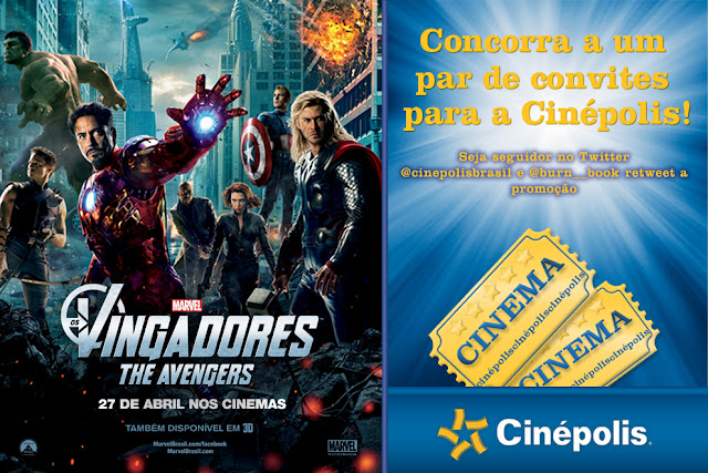 #Promo: Concorra a um par de convites para assistir Os Vingadores na Cinepolis. 2