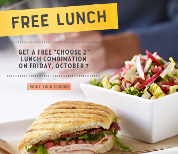 FREE IS MY LIFE COUPON FREE Lunch on Friday 10/7 at Romano's Macaroni