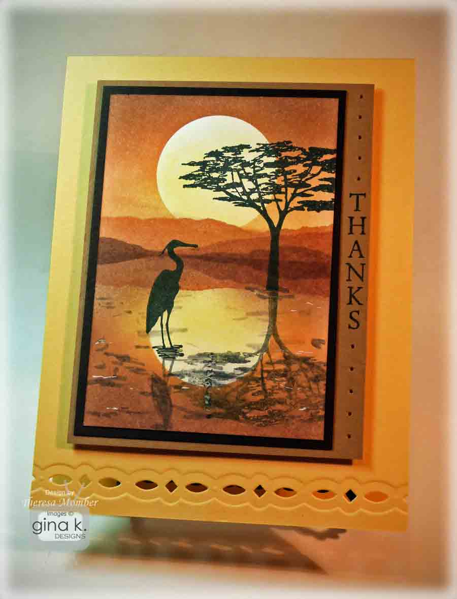 Crafting The  Wild Heron Sunset Tutorial