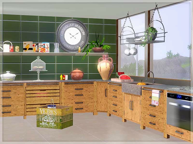 the sims 3: кухни - Страница 3 Campestre+kitchen3