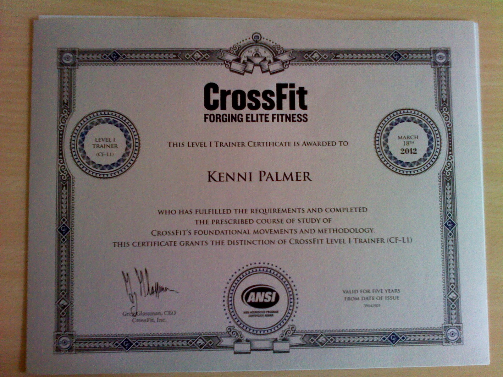 On Hats and Harry A CrossFit Update