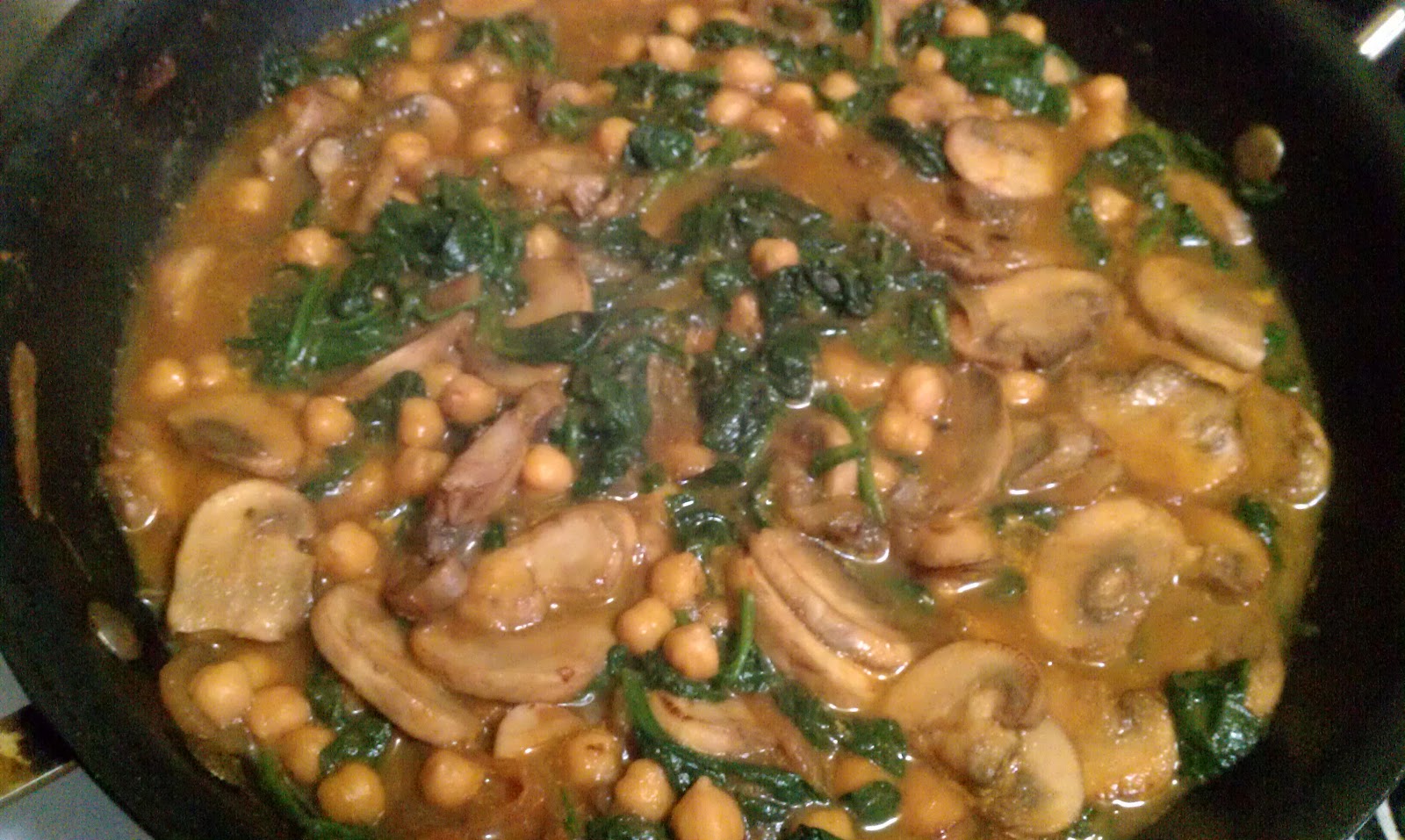Mushroom and Spinach Korma Foodie in WV