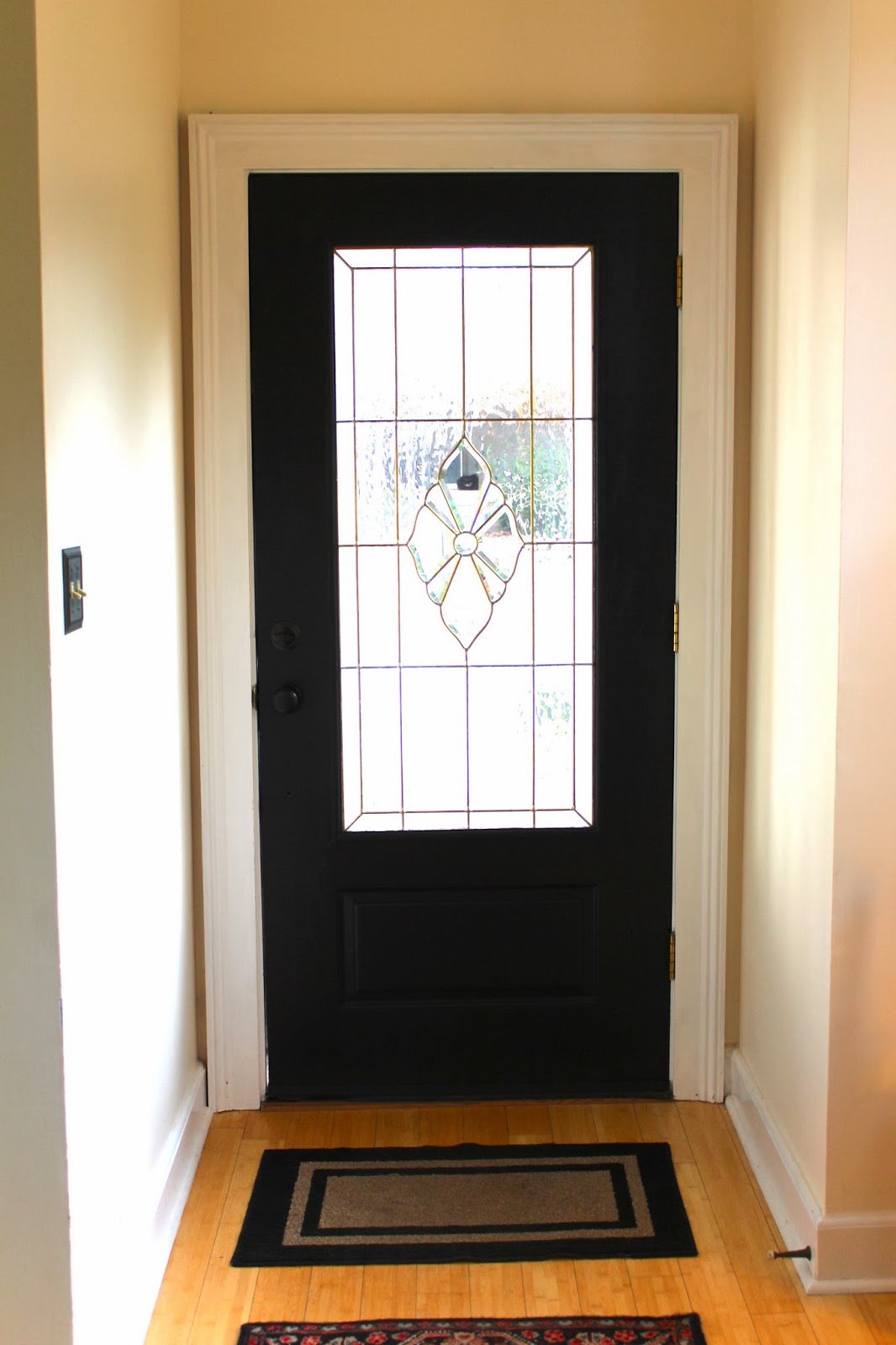 Mel & Liza Blackout Painting Doors and Windows