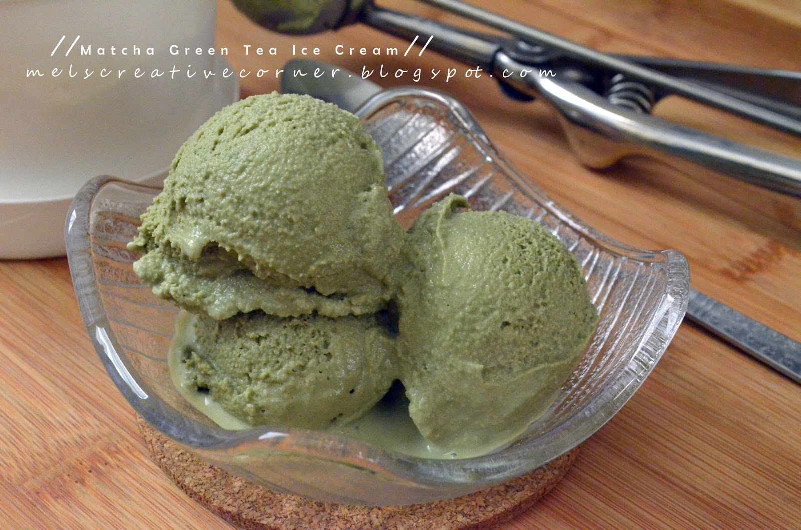 Matcha Green Tea Ice Cream!