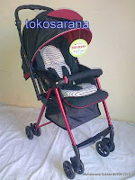Kereta Bayi CocoLatte JS849 New Life Super Light Weight Extra Thick Cushion Seat 3.9kg