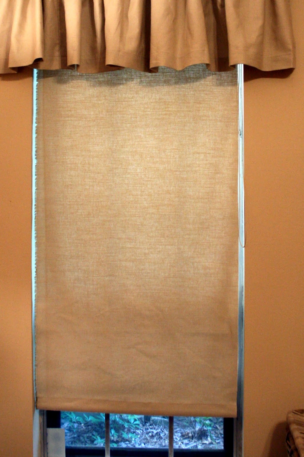 Homemade Roller Shades Cedar Hill Farmhouse