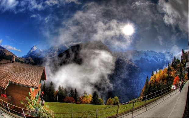 beautiful mountain landscape wallpapers