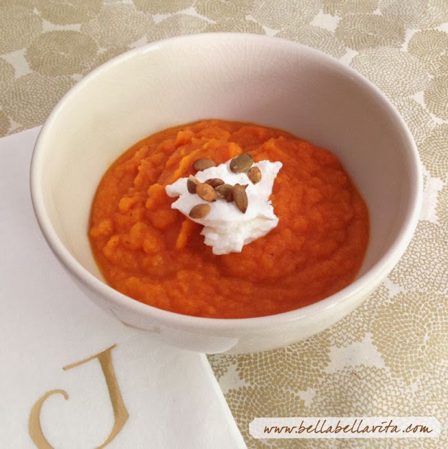 roasted carrot ginger soup recipe