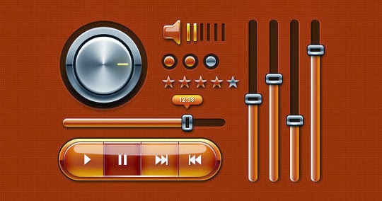 Music UI Web and Mobile Phones (PSD) Music UI Web and Mobile Phones (PSD)